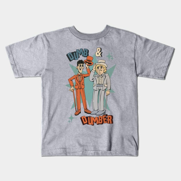 Dumb and Dumber Kids T-Shirt by atomiqueacorn